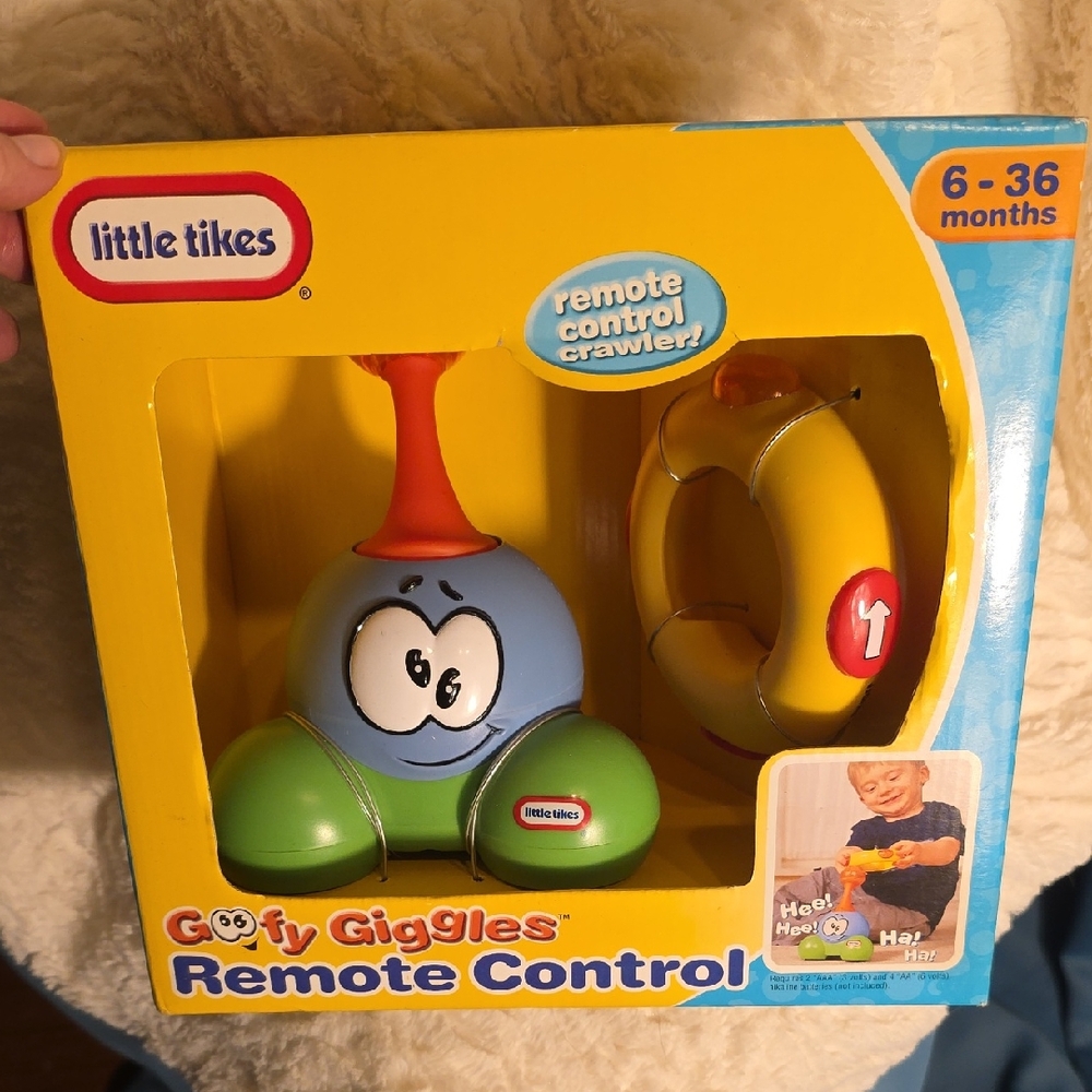 Little Tikes Goofy Giggles Remote Control Car - Blue and Green
